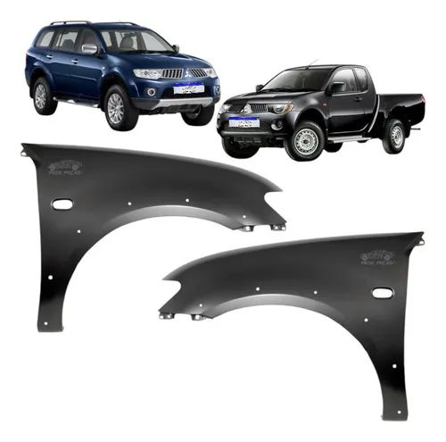 Paralama Mitsubishi L200 Triton Pajero Dakar 2008 A 2018 - Foto 11