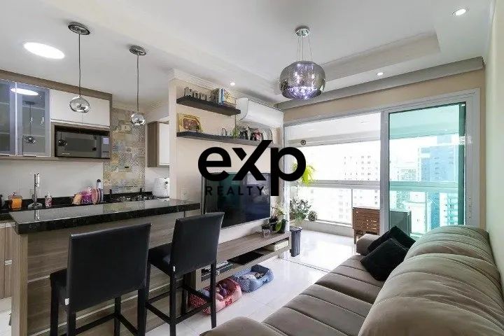 Apartamento moderno de 2 quartos com varanda goumet a venda no Centro! - Foto 3
