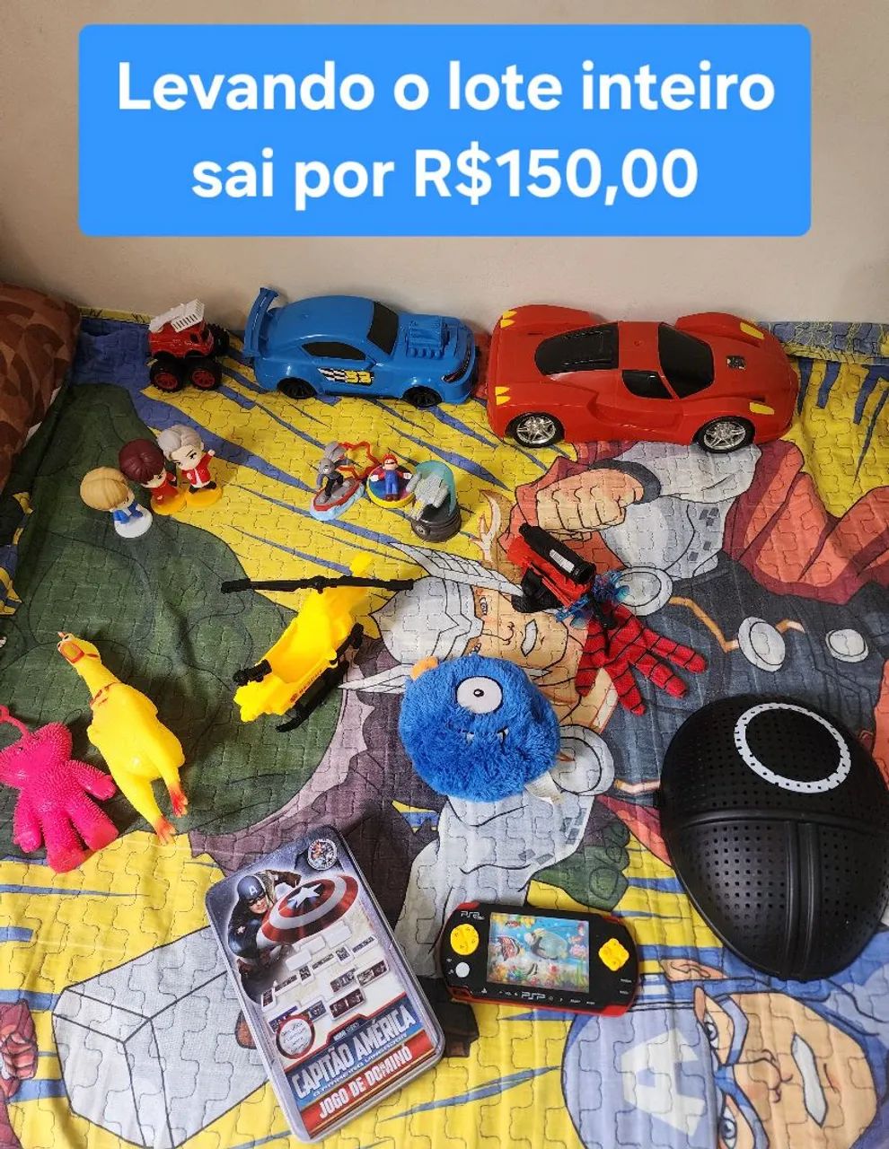 Lote brinquedos 