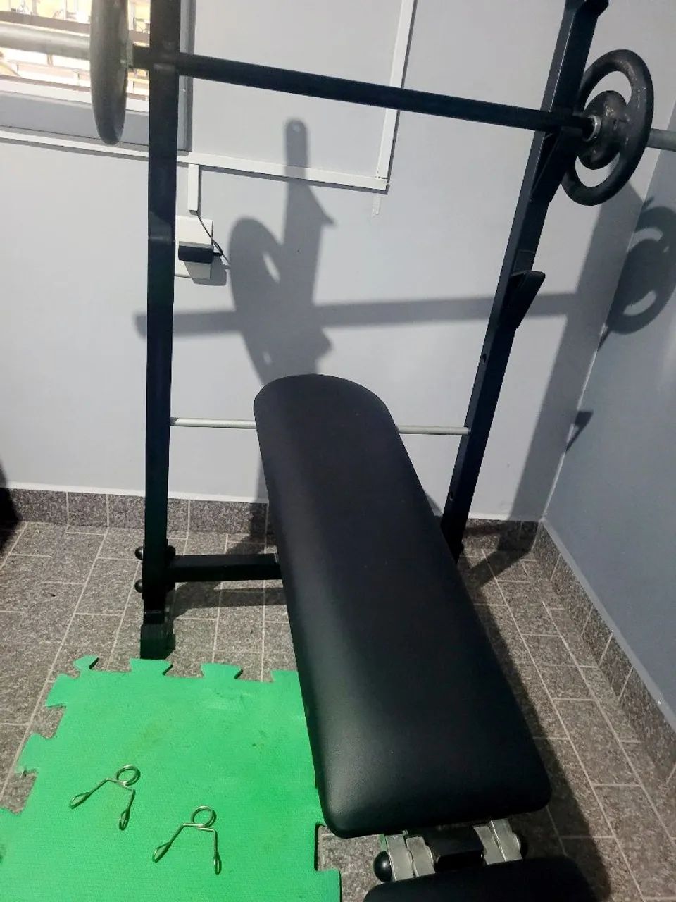 Supino Reto com Banco Regulável  - Foto 5