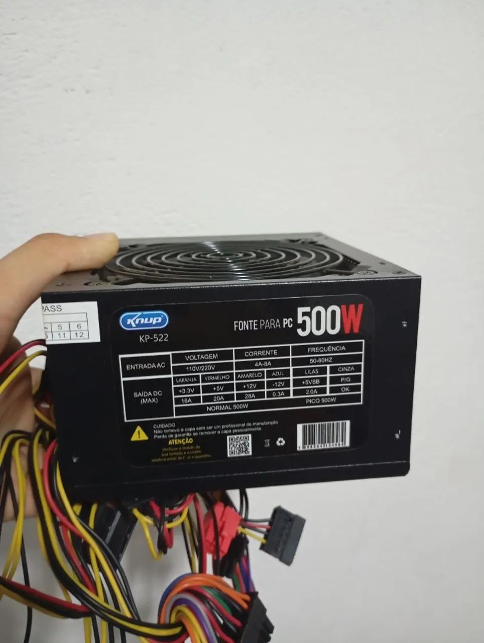 Fonte KNUP 500W Bivolt