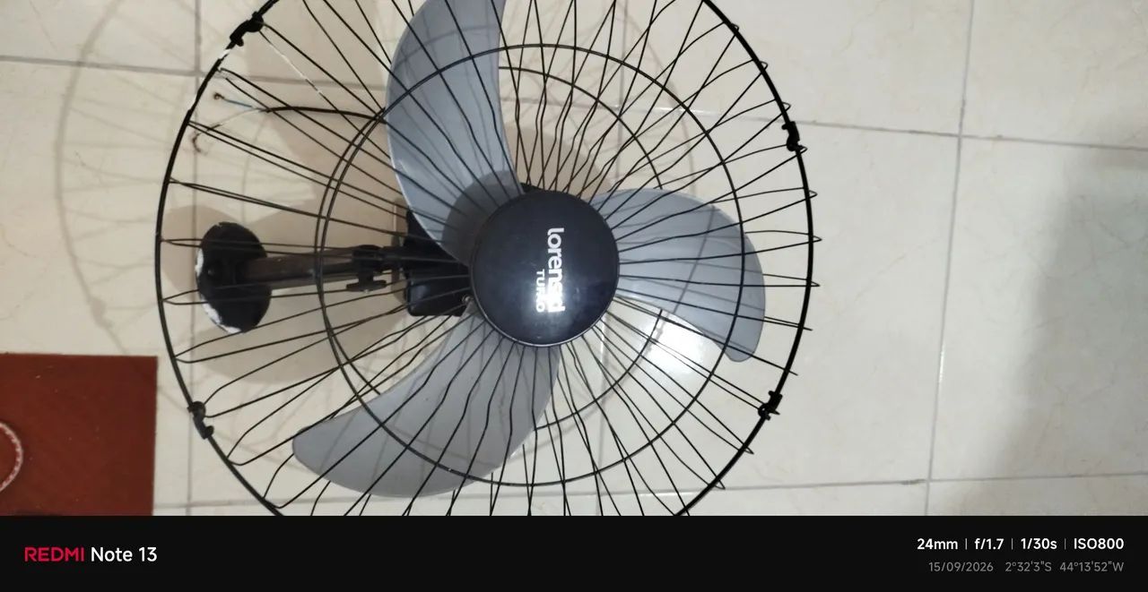 Ventilador Loren Sid de parede 