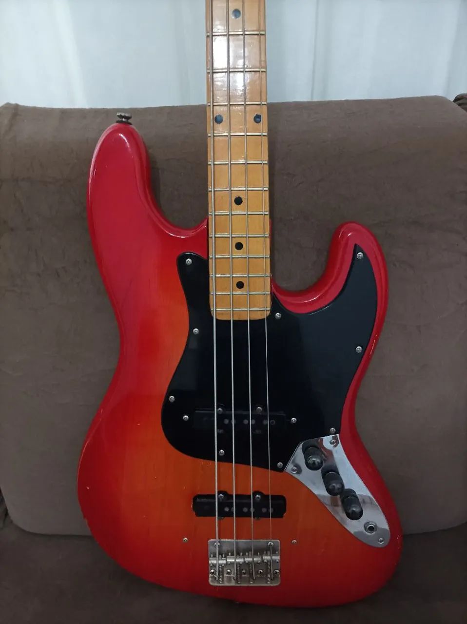 Baixo Giannini Stratosonic ae08b anos 70  - Foto 2