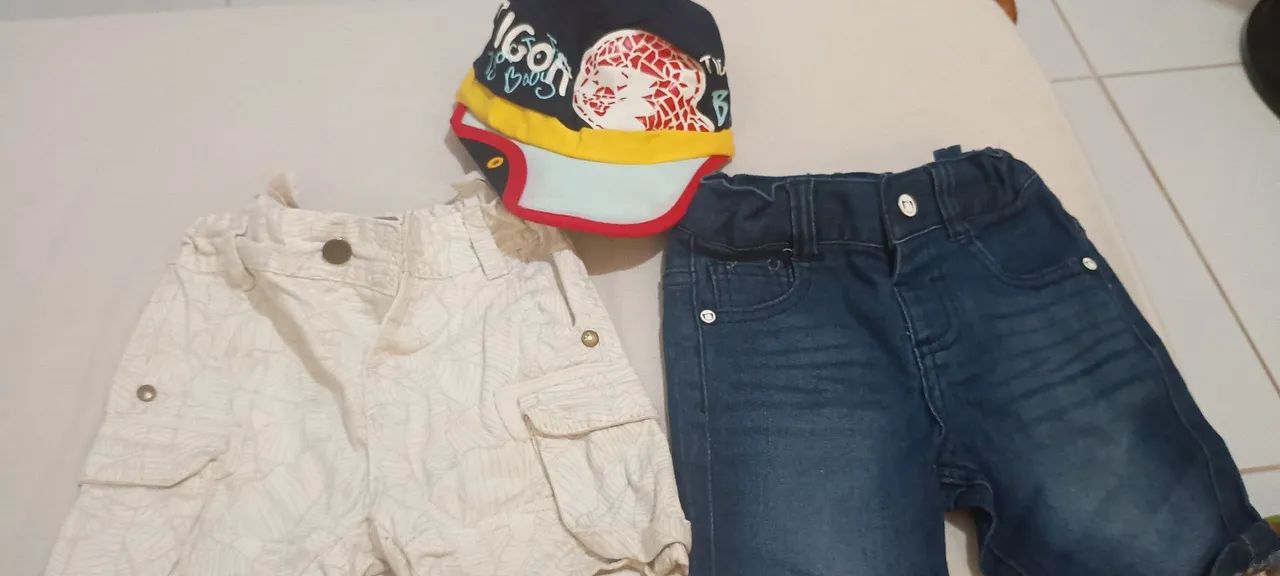 Bermudas Tigor e bone