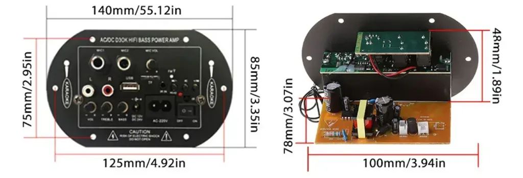 Placa de Som Amplificadora 30W - Cw-D30K - Foto 5
