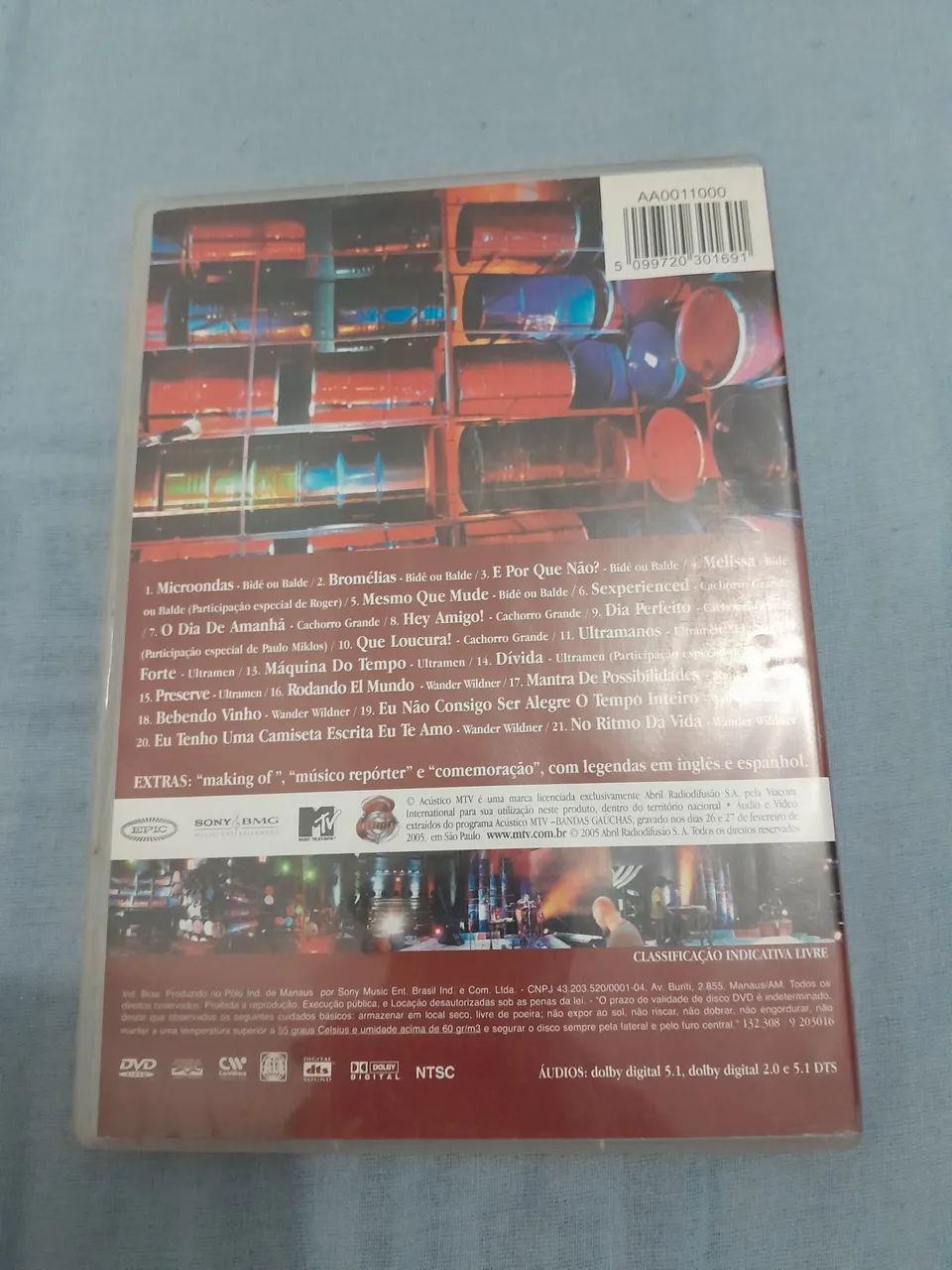 DVD Acústico MTV Bandas Gauchas - Foto 2