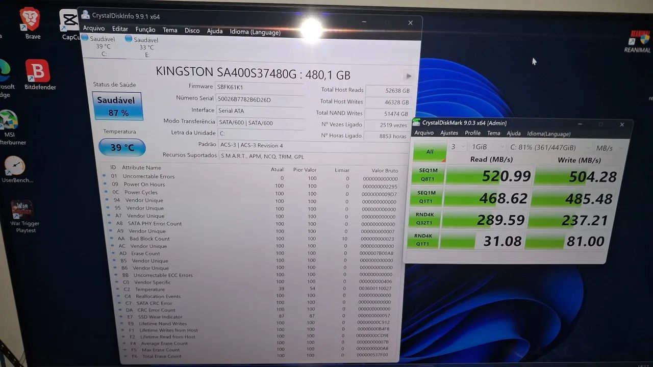 SSD 480 GB KINGSTON  - Foto 3