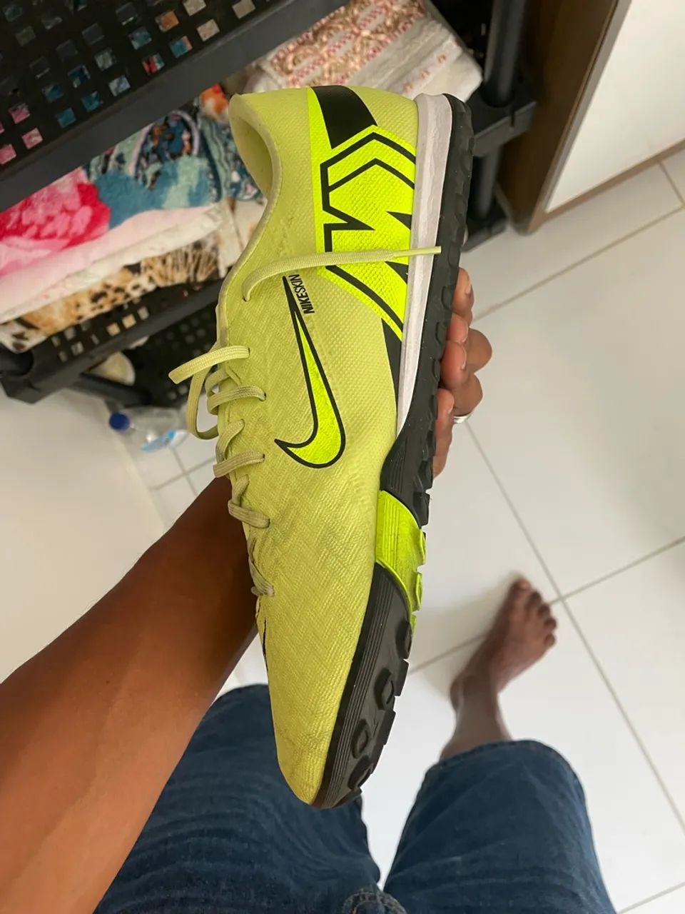 Vendo essa chuteira nova usada apenas uma vez  - Foto 4