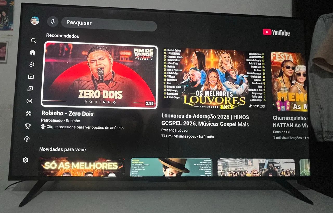 TV 50 polegadas TCL
