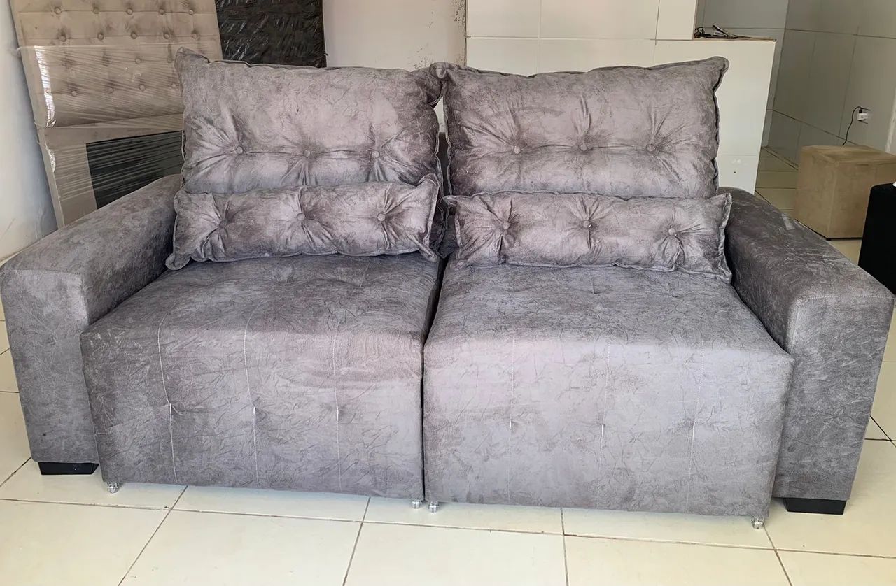 Sofa retrátil apartir 600.00 a vista  - Foto 3