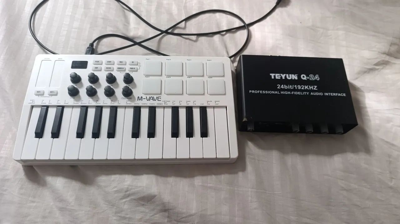 Controlador + Interface de áudio  - Foto 3