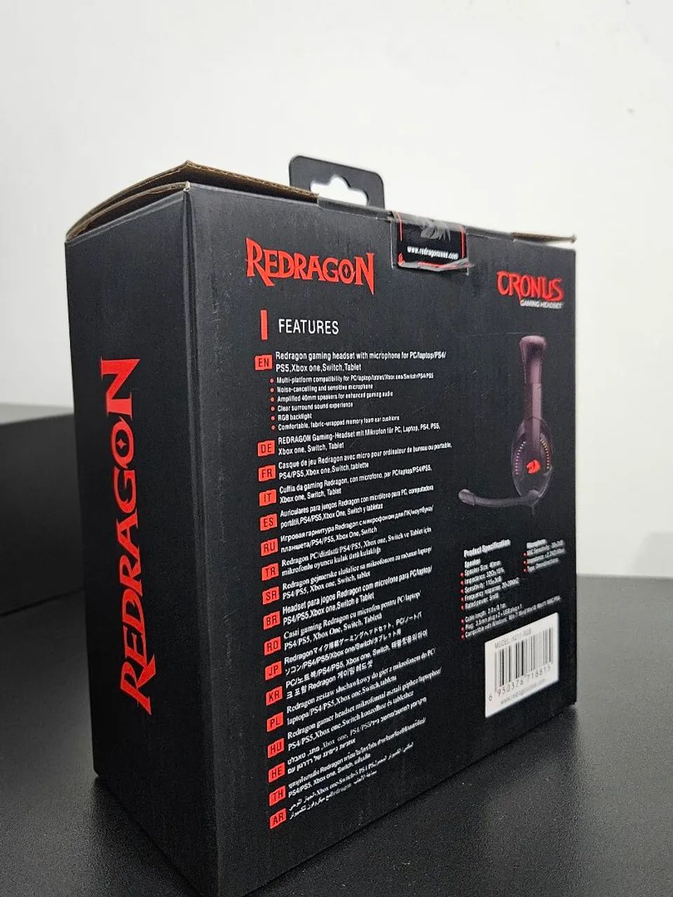 Fone Headphone gamer cronus ReDragon - Foto 2