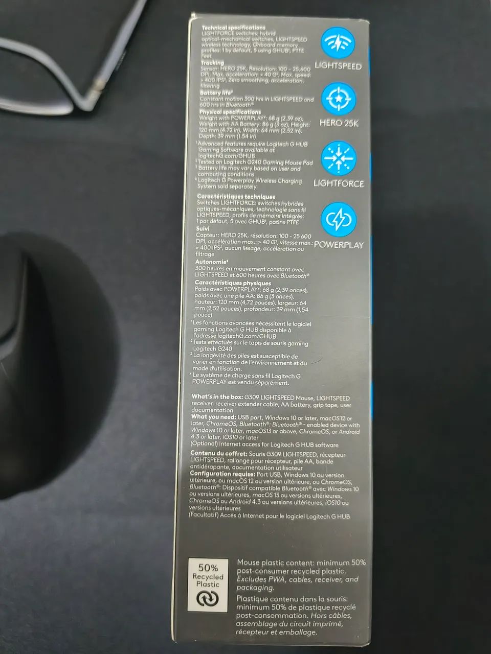 MOUSE LOGITECH G 309 POUCO USO  - Foto 4