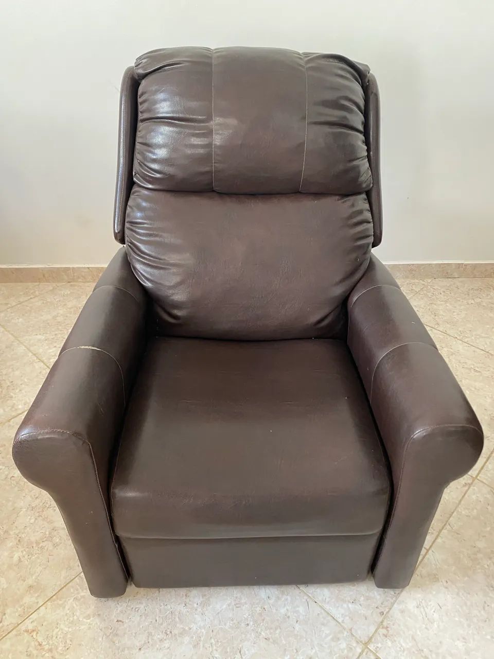Poltrona acolchoada