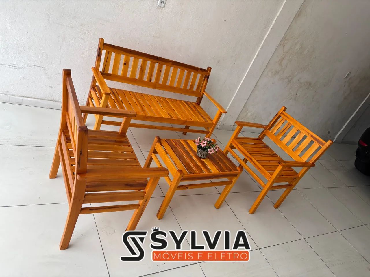 CONJUNTO NAMORADEIRAS PRA ÁREA EXTERNA 