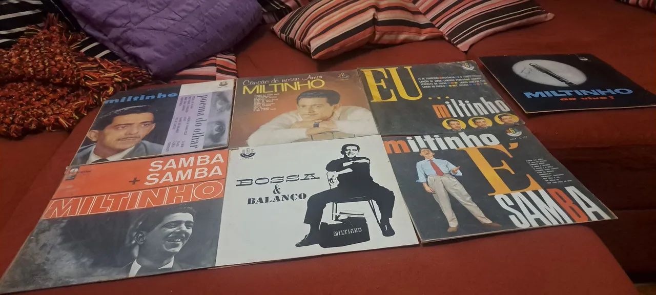 7 lps miltinho perfeitos 50,00 cada.