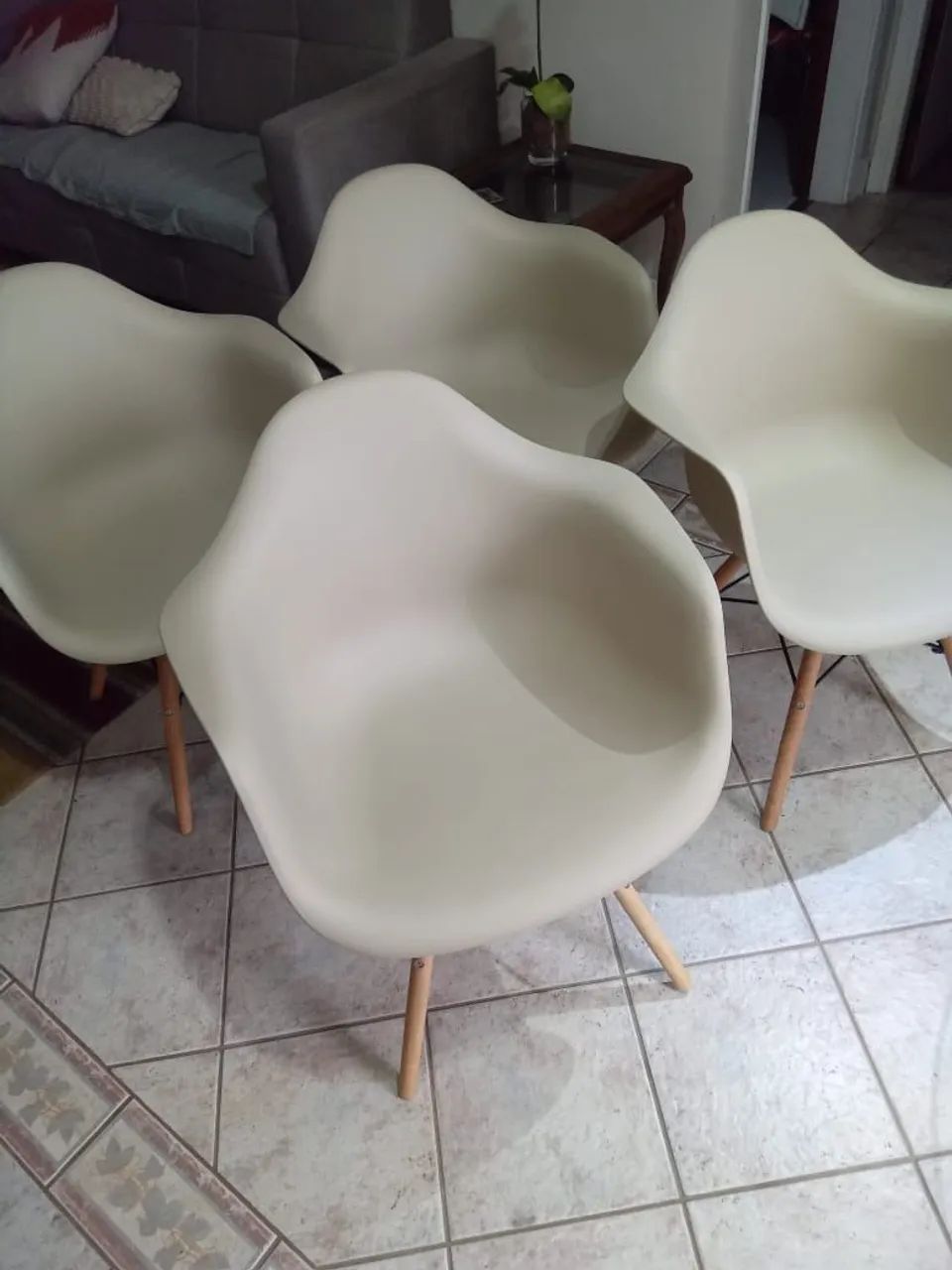 Cadeiras para sala, cozinha ou sacada - Foto 2