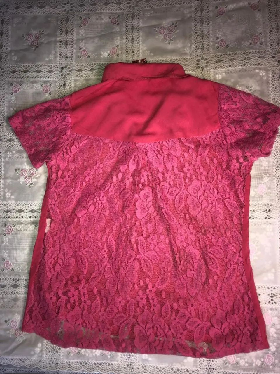 Blusa rosa infantil  - Foto 4