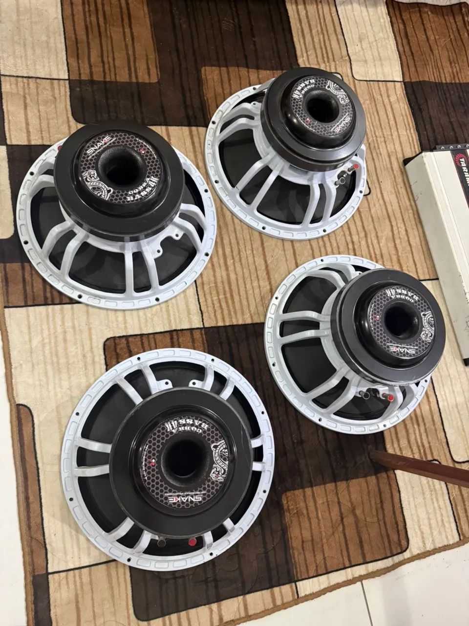 0914-15 piさん Snake 4k cobra 15pol 650reais unidade - Peças para carros, vans e