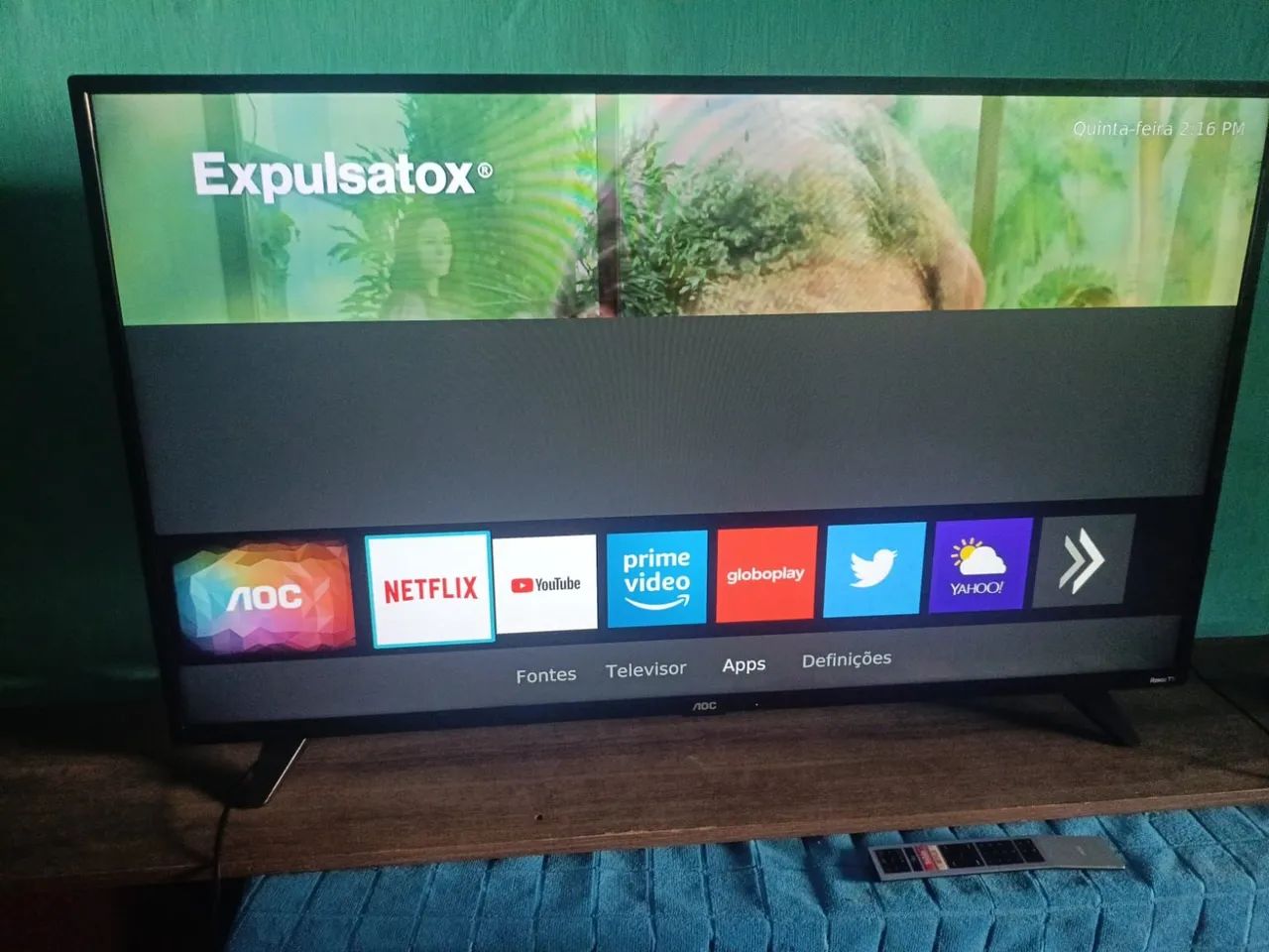Smartv AOC ROKU TV 43 POLEGADAS