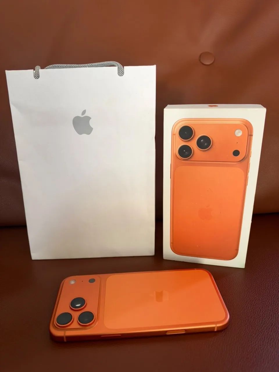 Apple iPhone 17 promax 256GB 本体 オレンジ系 Iphone 17 Pro Max Laranja 256gb - Celulares e Smartphones - Sul