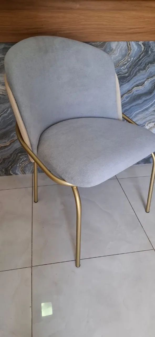 Cadeira Luxo - Desing Metalon  - Foto 3