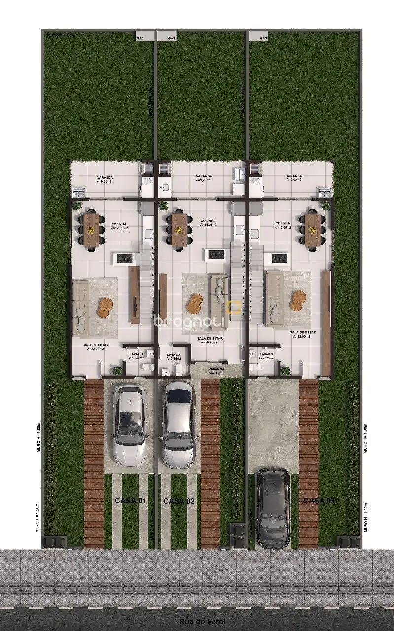 Casa 3 Dormitórios (1 suíte) no Campeche em Florianópolis SC - Foto 4