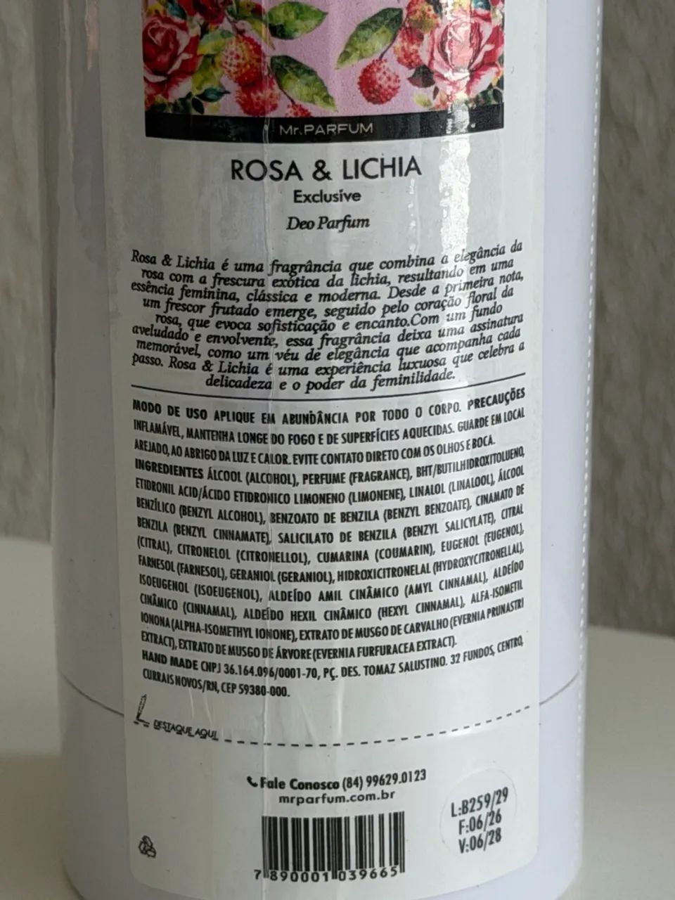 Mr. Parfum Rosa & Lichia Exclusive Deo Parfum, Original  - Foto 2