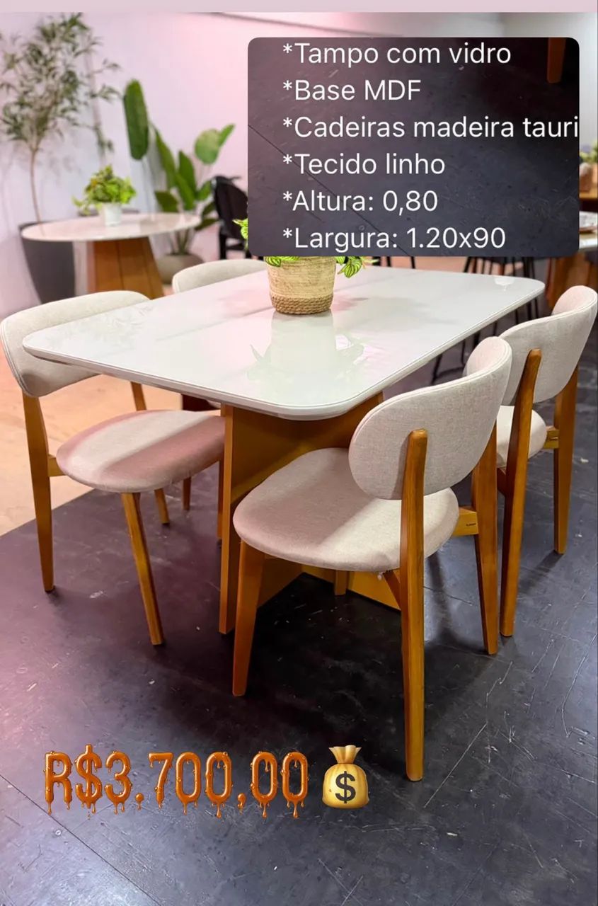 Mesa de Jantar Dunna