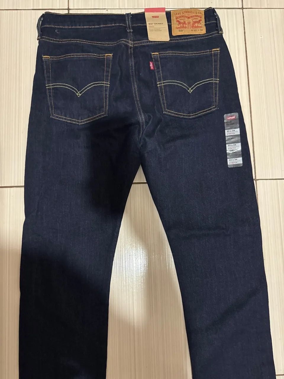 Calça jeans masculina levis strauss