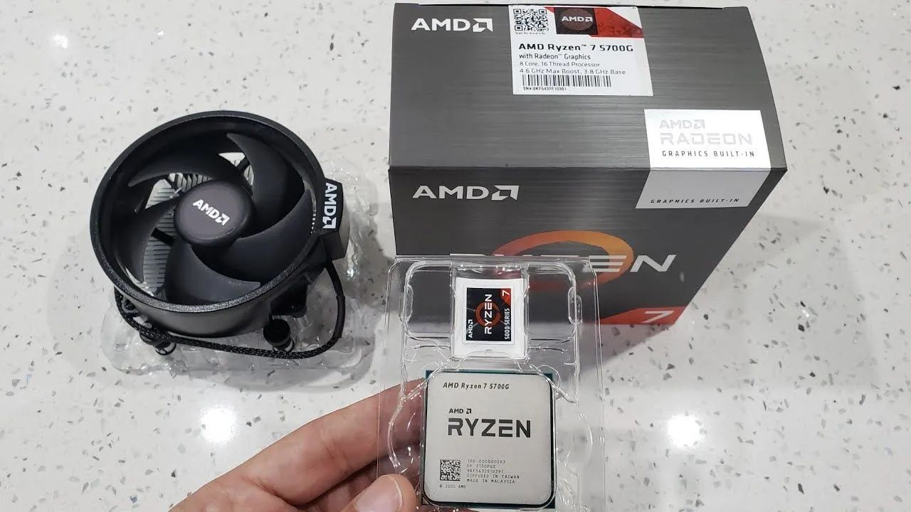 Processador AMD Ryzen 7 5700G - Foto 2