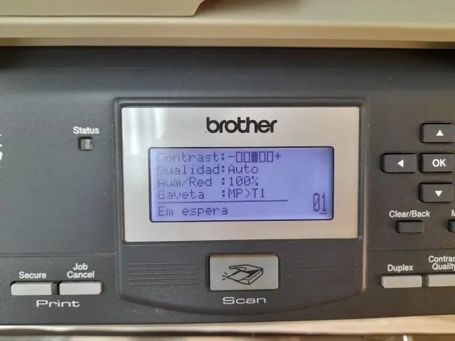 Impressora USADA Brother Laser Monocromática Multifuncional DCP 8065dn, Funcionando. - Foto 2