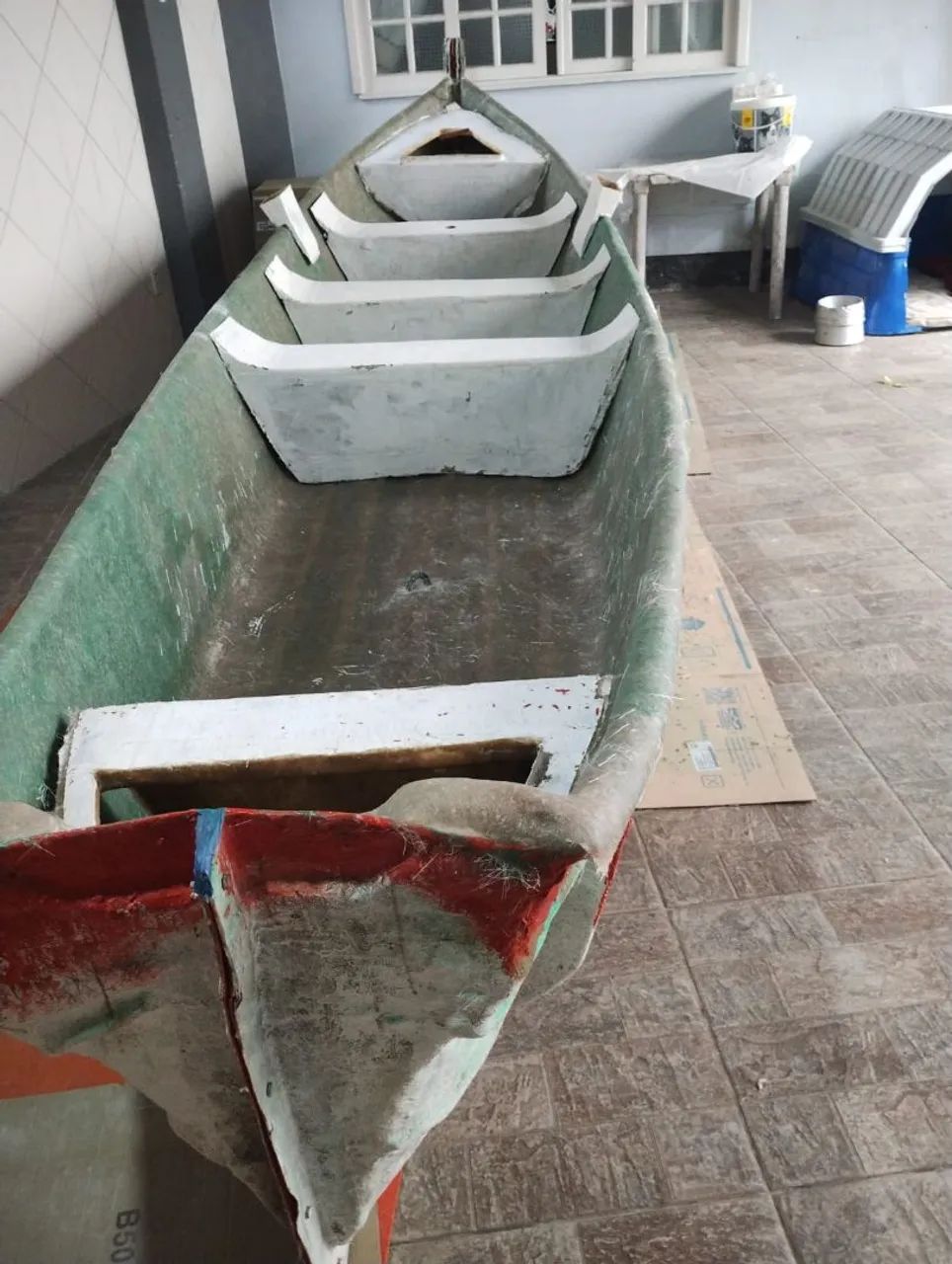 Molde para canoa de fibra - Foto 3