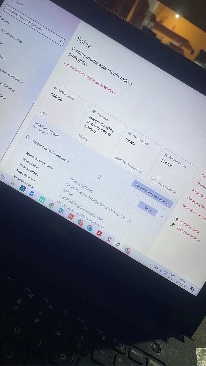 Computador Dell em ótimo estado - Foto 3