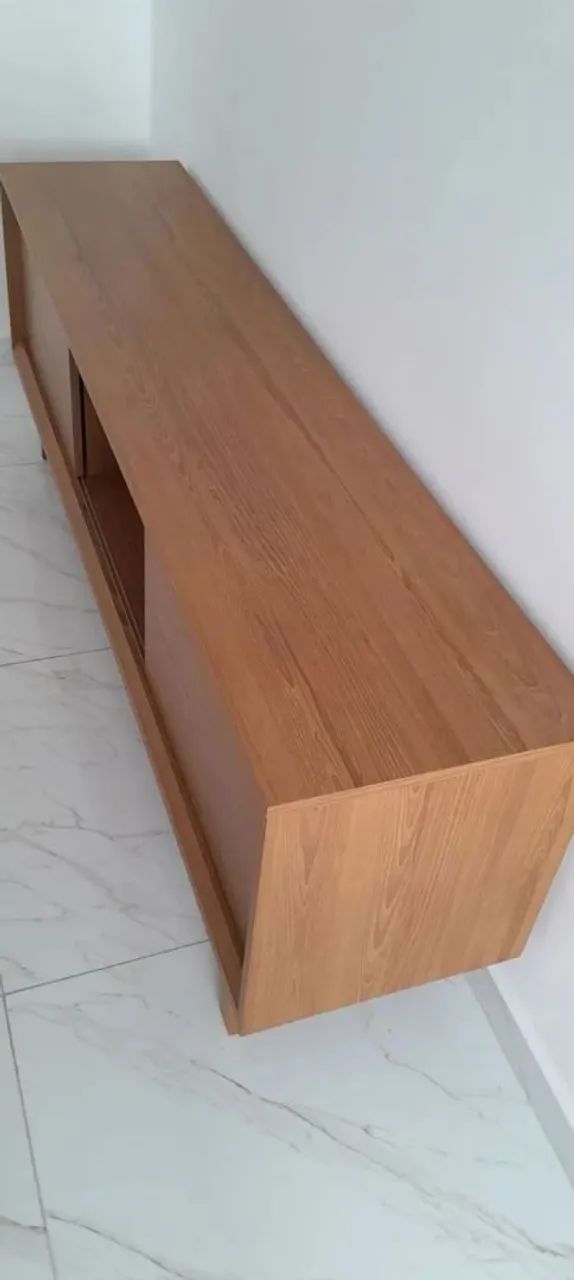 Rack amadeirado semi novo.  - Foto 2