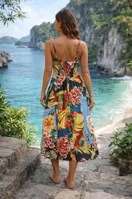 vestido farm midi estampado - Foto 2