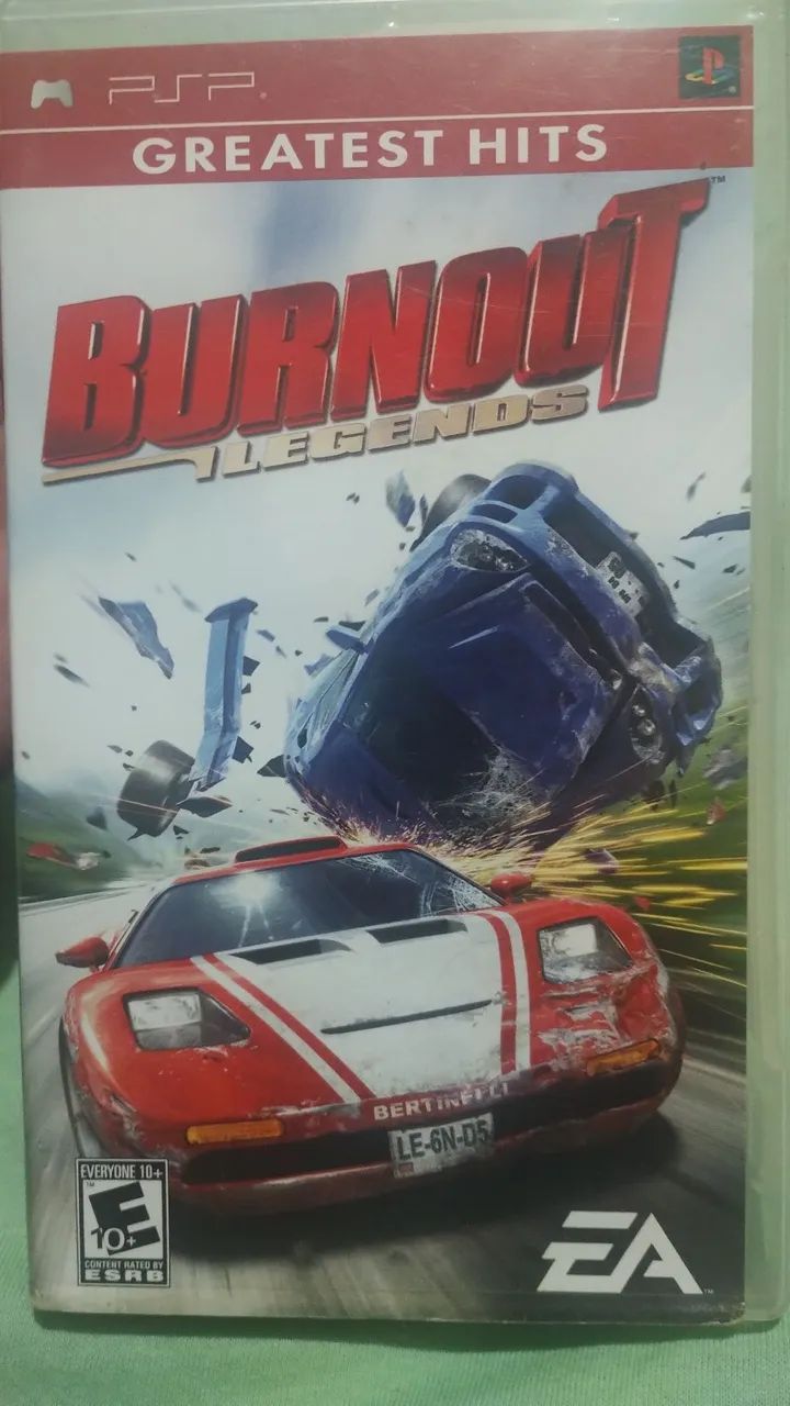Burnout legents psp