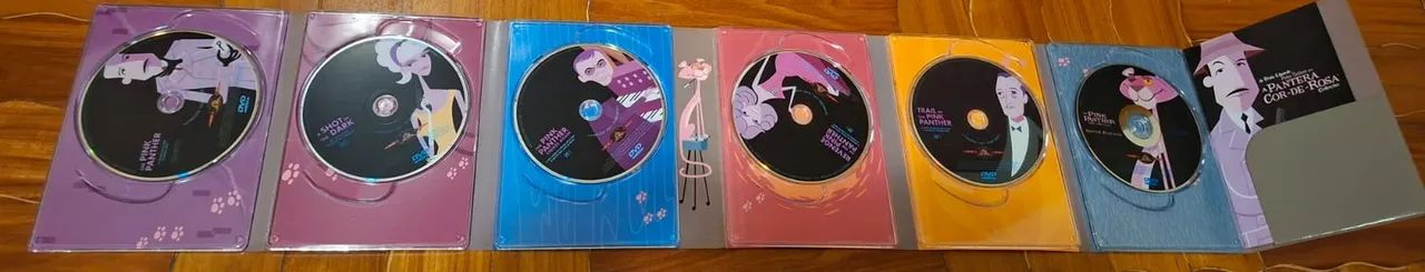 DVD - Coleção A Pantera Cor de Rosa - 6 Discos - Foto 3