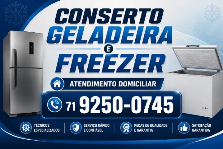Consertos de Geladeiras e Freezers