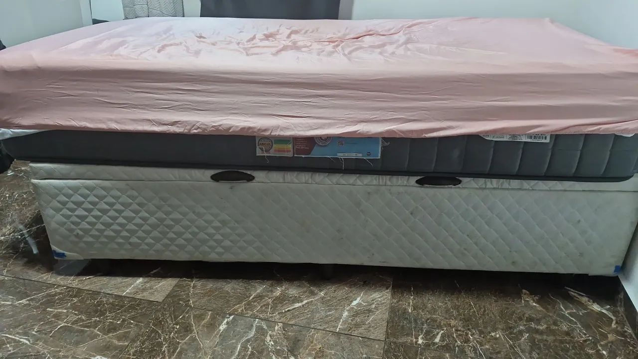 cama de solteiro com baú  - Foto 4