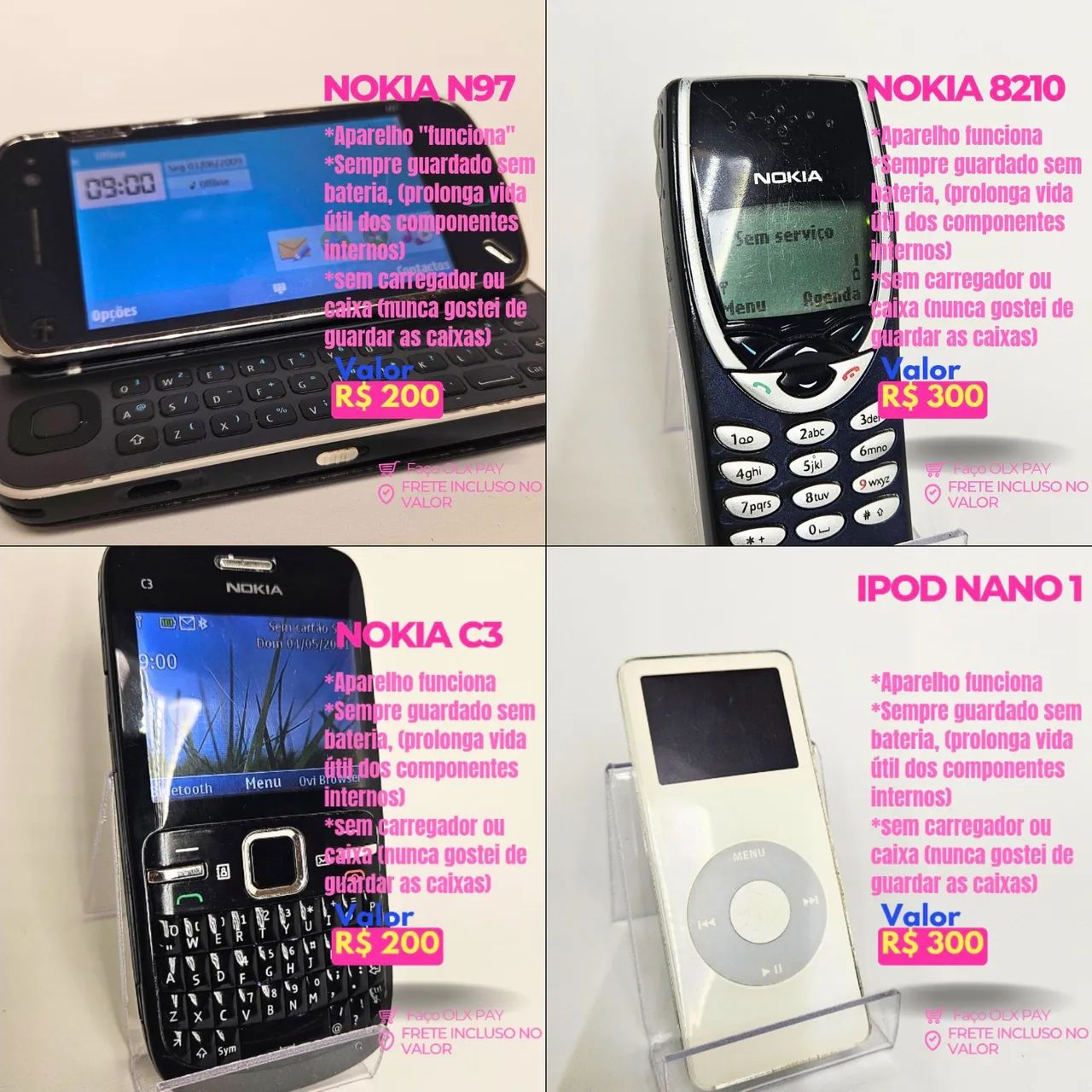 Celulares antigos colecionáveis  - Foto 3