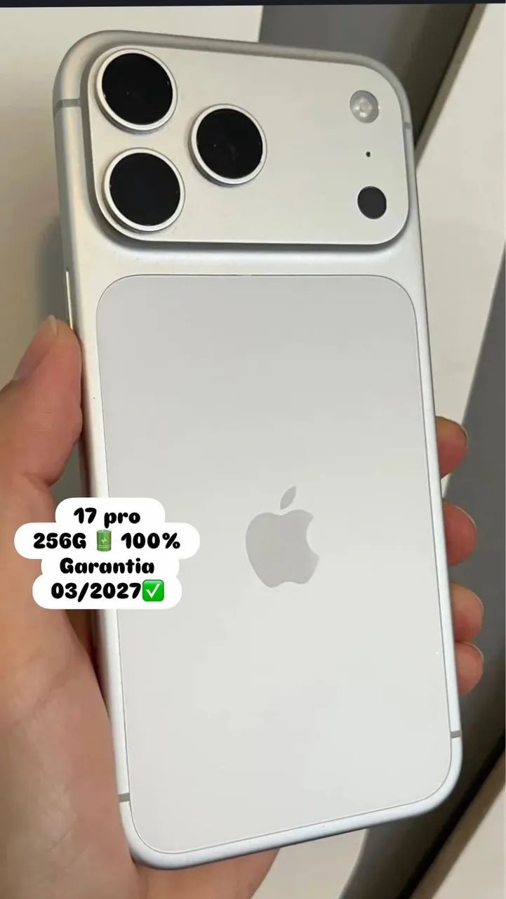 Iphone 17 pro 256 garantia apple