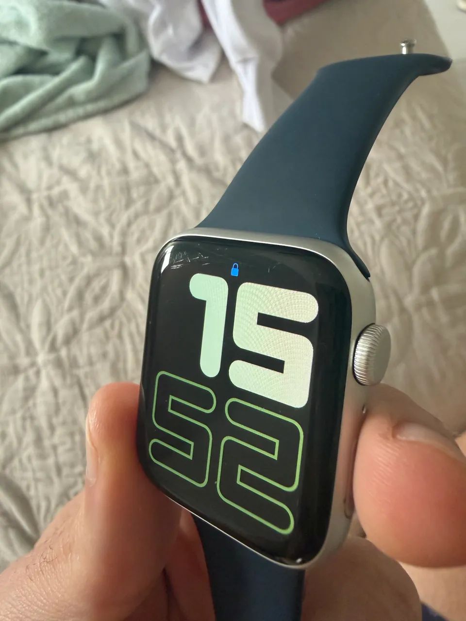 Apple Watch SE 2ª Geração 44mm - Bateria 100% - Impecável"). - Foto 4