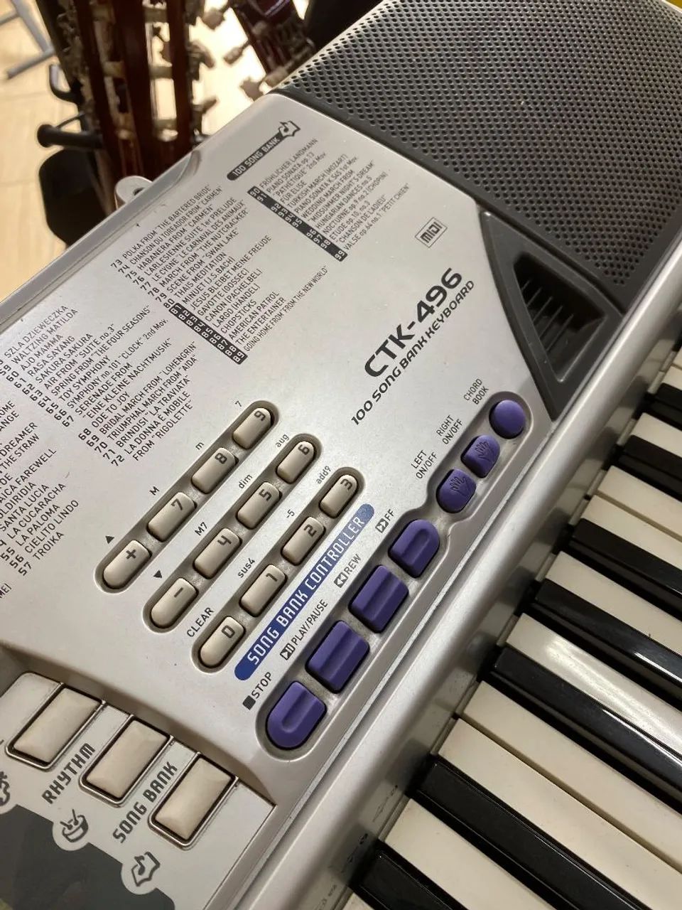 TECLADO CASIO CTK 496 - Foto 5