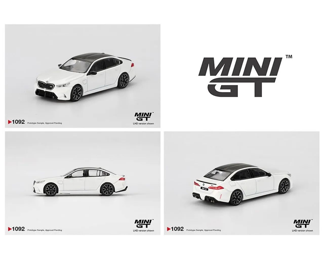 Mini GT BMW M5 Alpine White 1/64 - Foto 3