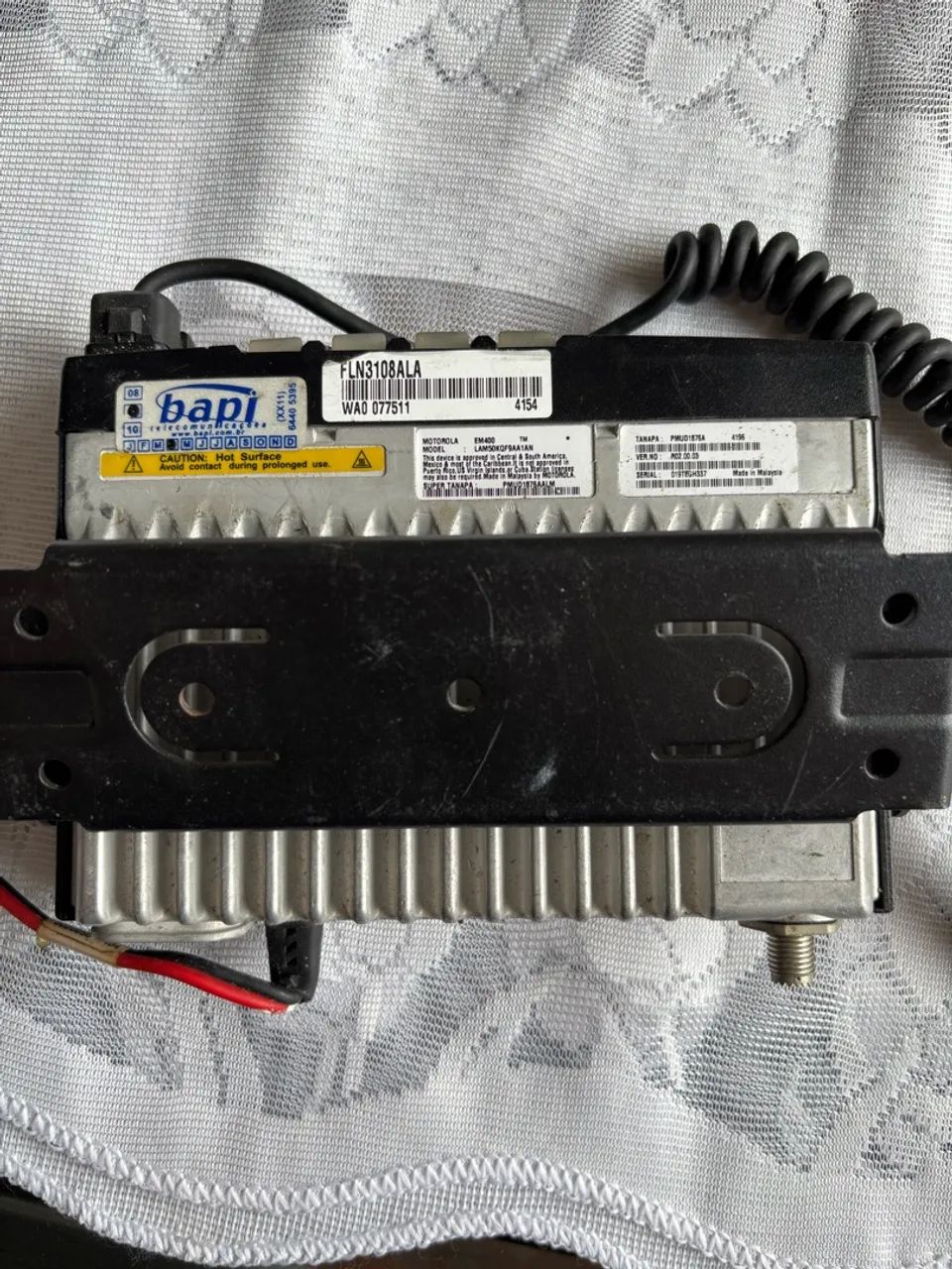 Rádio intercomunicador Motorola - EM400  - Foto 4