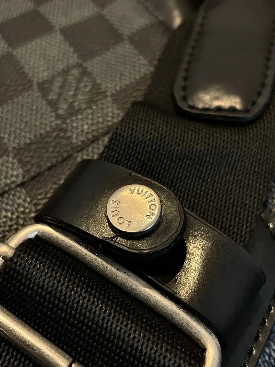 Bolsa diagonal Louis Vuitton genuíne