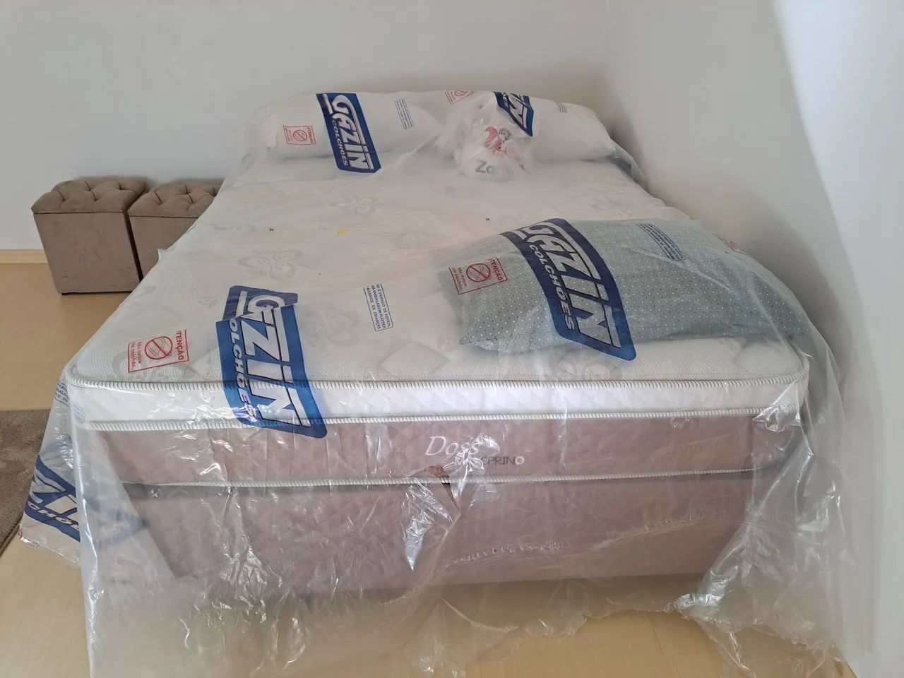 Cama box casal
