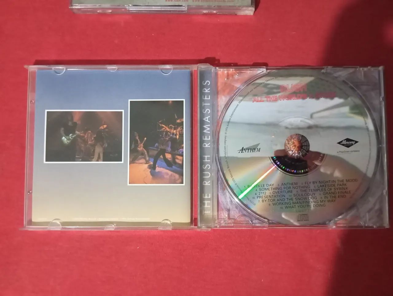 Cd Rush ALL The World Stage e retrospective 3 duplo - Foto 3