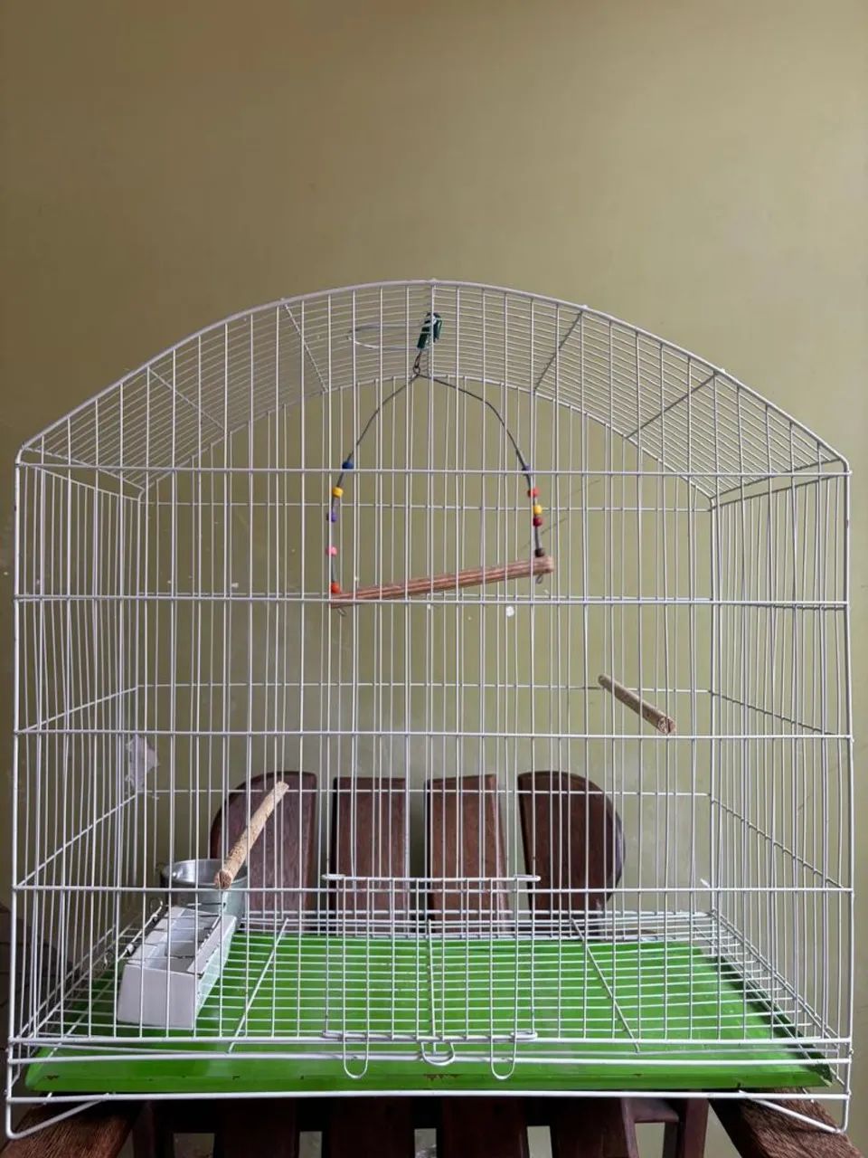 Gaiola para pássaros grande + Acessórios